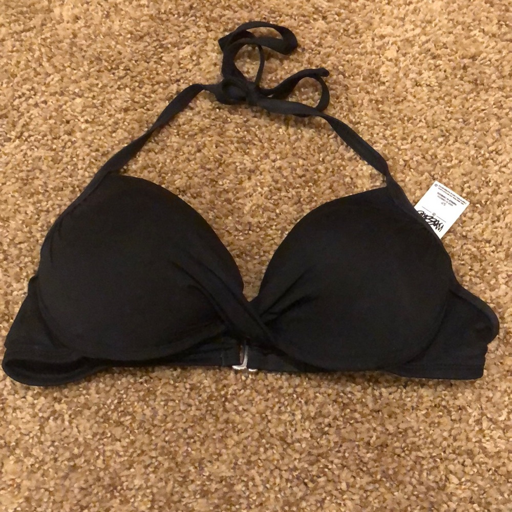 Black swimsuit top